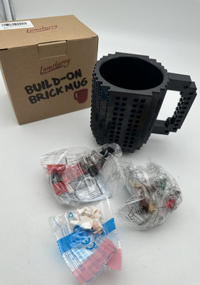 Tasse Becher Mug + Bausteine Klemmbausteine NEU & OVP - Build-On Brick Mug