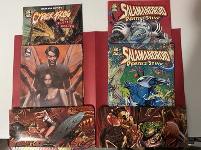 Salamandroid Death s Sting Variants, Heartsick Horror, Rekt Planet  Del. Scenes