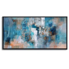 Framed Wall Art for Bedroom Large Abstract Wall Art Wall Pictures for Living ...