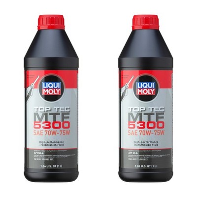 Liqui Moly 2L Gear Oil - Top Tec MTF 5300 70W-75W (2x1L)