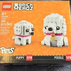 LEGO BrickHeadz Pets Poodle & Puppy 40546 Complete Set, 304pcs, Boxed