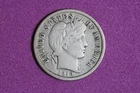 ESTATE FIND 1910 BARBER DIME #K60174