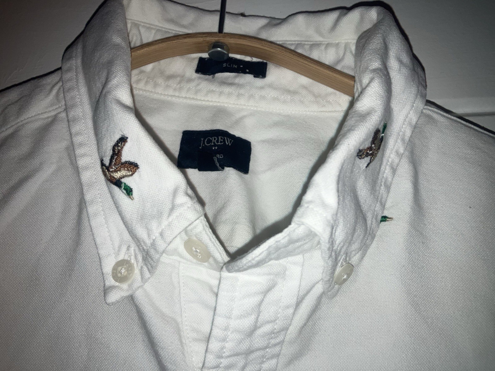 J.Crew  Rare Duck Emblem Shirt M image 2