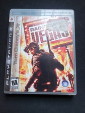 PS3 PlayStation 3 Tom Clancy's Rainbow Six Vegas Complete In Box W/ Manual