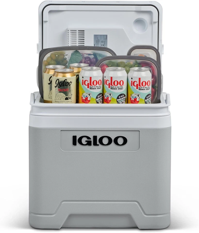 IE24 DC Frigorifero Elettrico, 24 Litri, Mini-Frigorifero Con Connessione 12V pe - Immagine 4 di 4