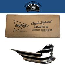 New Old Stock Right Grille Extension Dull Finish For 1959 Plymouth 1902610