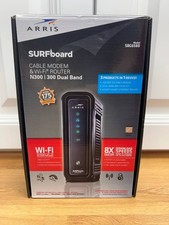 ARRIS SURFboard SBG6580 Cable Modem Wi-Fi Router N300 Dual Band DOCSIS 3.0