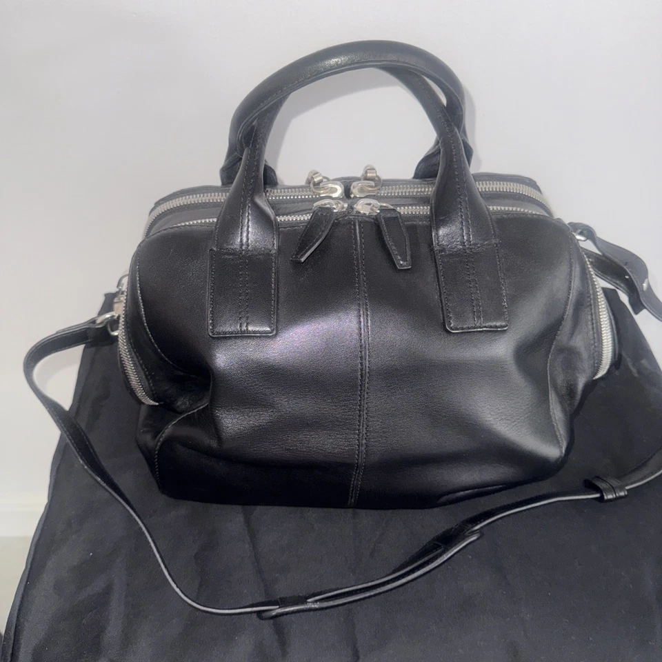 ALEXANDER WANG Jamie Chastity Black Bag Crossbody Perfect Condition dust bag - Image 3 of 4