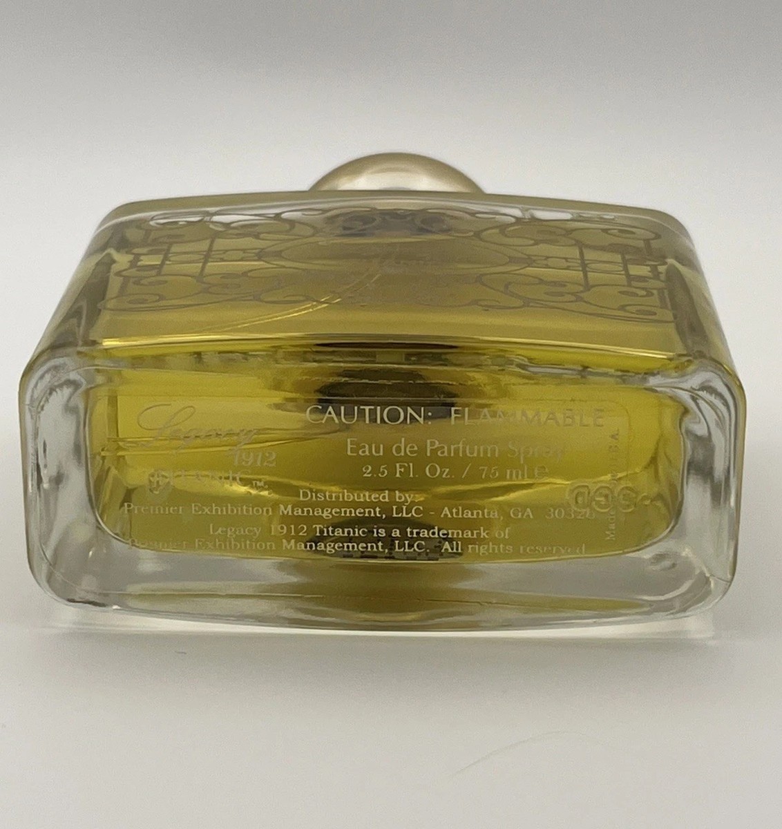 Legacy 1912 Titanic Eau de Parfum Perfume Spray 2.5 Fl. Oz ~ New