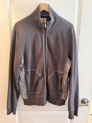 Hugo Boss Orange Men s Gray Track Jacket   Large