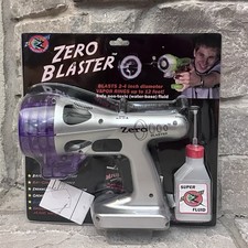 New Zero Toys Blaster Vapor Smoke Ring Gun Shooter 3oz Fluid Vintage