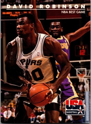 David Robinson 1992 Skybox USA 76 MP tcga+ base