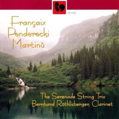 Audio Cd - Serenade String Trio: Francaix, Pendericki, Martinu  - Gallo-vde -D- 