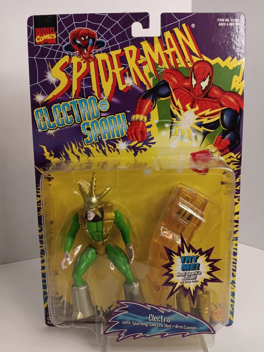 ToyBiz Spider-Man Electro Action Figures & Accessories for sale | eBay