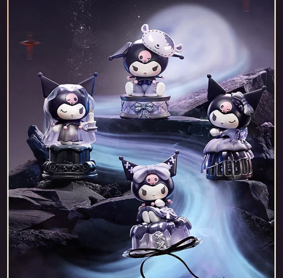 Sweet Dreams-(hidden)miniso Kuromi Daylight & Moonlight Dreams