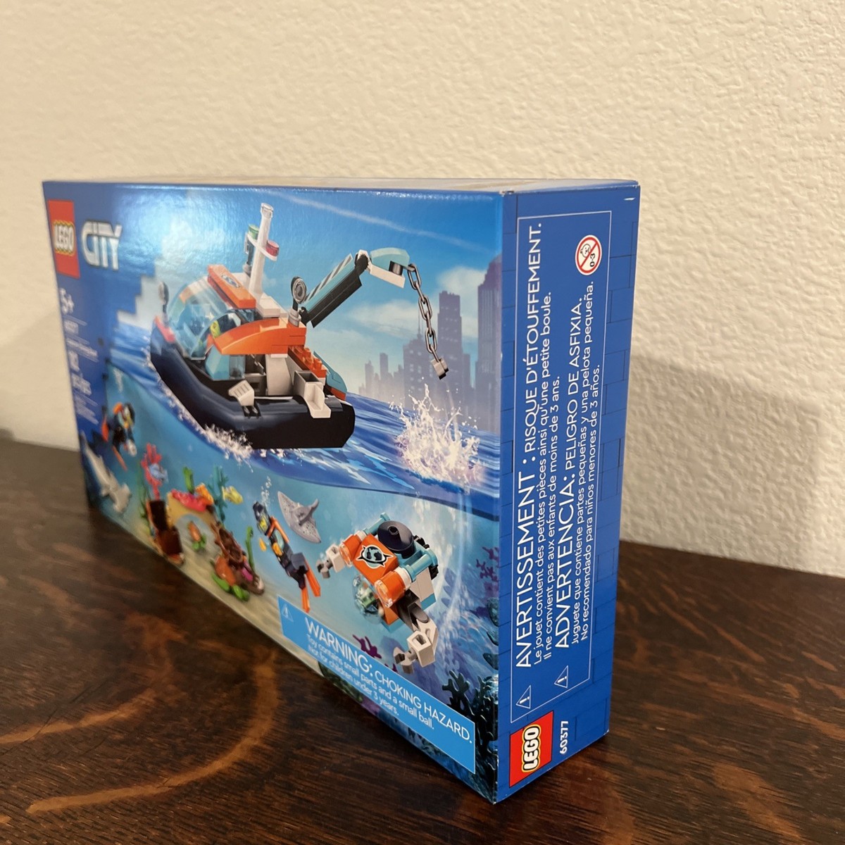 LEGO CITY: Explorer Diving Boat 60377 NIB 673419375146| eBay