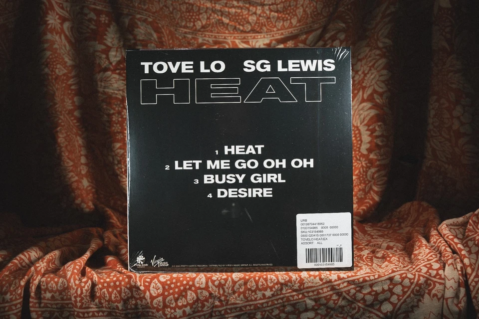 SEALED Tove Lo SG Lewis Hear BLUE CRACKLE vinyl Urban Outfitters UO queen wood Foto 2 de 4