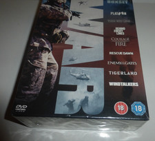 War Collection (Platoon, The Thin Red Line Behind Enemy Lines, 8 X Film DVD New