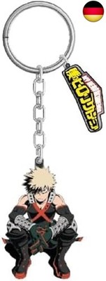 Konix My Hero Academia Schlüsselanhänger - Metall - Katsuki-Motiv