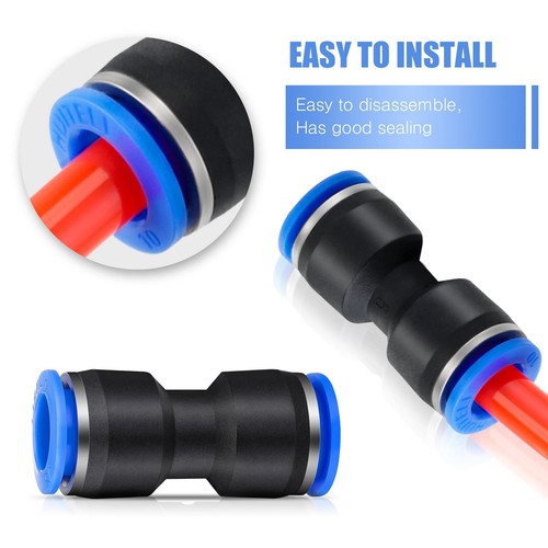 100 Pieces Air Hose Fittings Air Line Fittings Straight Push to link 4 6 8 10... - Picture 3 of 6