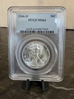 1946-D 50C Walking Liberty Half Dollar PCGS MS64