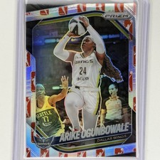 2025 Panini Prizm WNBA Arike Ogunbowale #73 Dallas Wings WNBA Logo Prizm