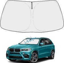 2024 Upgrade Front Windshield Sun Shade Foldable Sunsha Size: 2014-2018 BMW X5