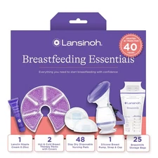 Lansinoh You’ve Got This Breastfeeding Essentials Kit for New Moms, 77-Piece Gif