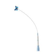 BOOTEELY Electric Suction Cup Cat Toy Butterfly Flying Cat Toy Self-Entertaining