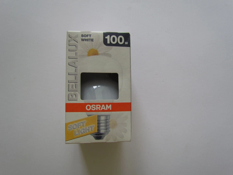 OSRAM BELLALUX SOFT WHITE Bella T60 SIL 100 230V E27 100W Glühlampe DIMMBAR !!! - Bild 3 von 4