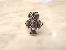 Silver Owl Ring