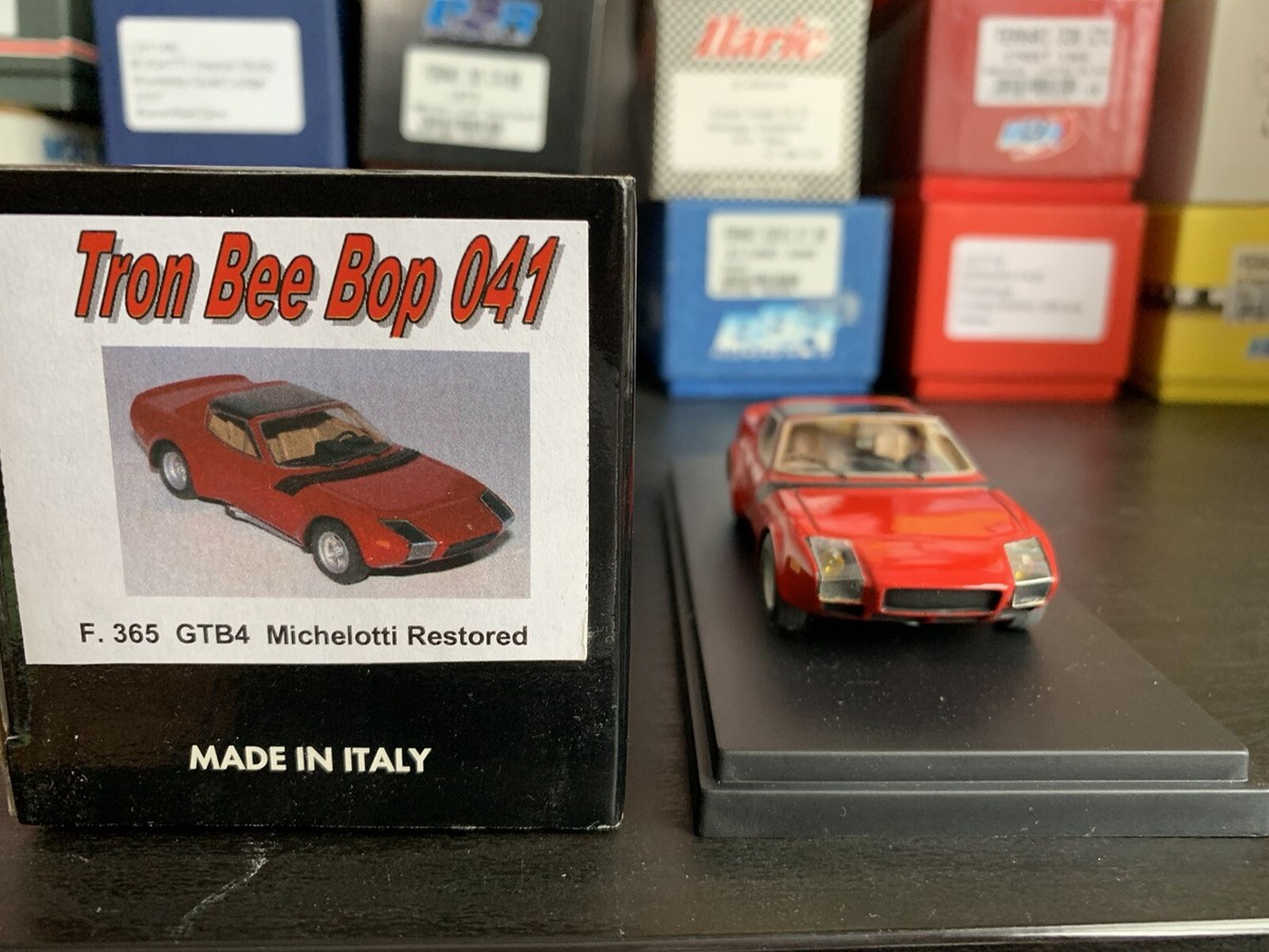 1:43 Ferrari 365 GTB/4 Michelotti- Built Tron AMR Model - 1982 Le Mans #12 | #487897706