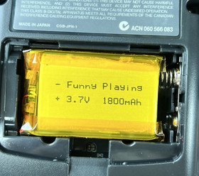 Black 💎 FPGBC Gameboy Color GBC Funnyplaying IPS Screen USB-C Rechargeable