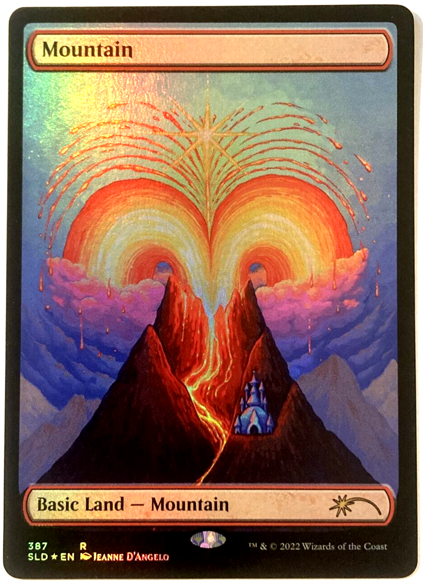MTG　secret lair foil 森　7枚 MTG secret lair foil 森 7枚 MTG Forest RAINBOW FOIL Secret