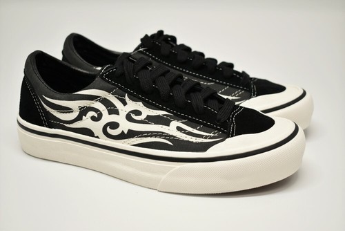 vans style 36 sf tribal black & white skate shoes