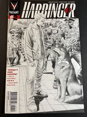 Harbinger #2 Second Print Variant VALIANT COMICS ENTERTAINMENT 2012 (K2)