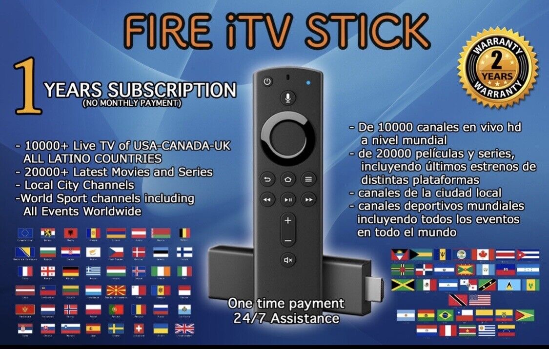 Amazon Fire TV Stick 4K Max With FR€€ LlVE TV
