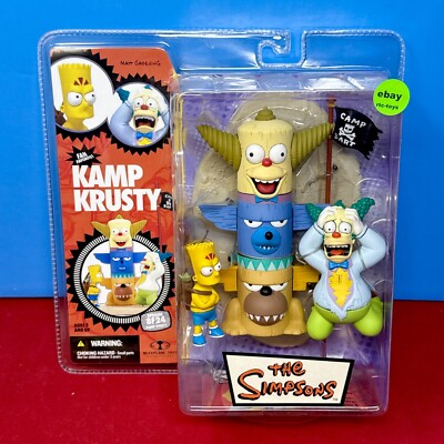 シンプソンズ　キャンプクラスティー　フィギュア　未開封　Kamp Krusty The Simpsons Kamp Krusty Figures Episode 8f24 McFarlane Toys for