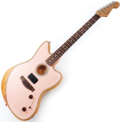 Fender Acoustasonic Player Jazzmaster Shell Pink E-Gitarre von JP
