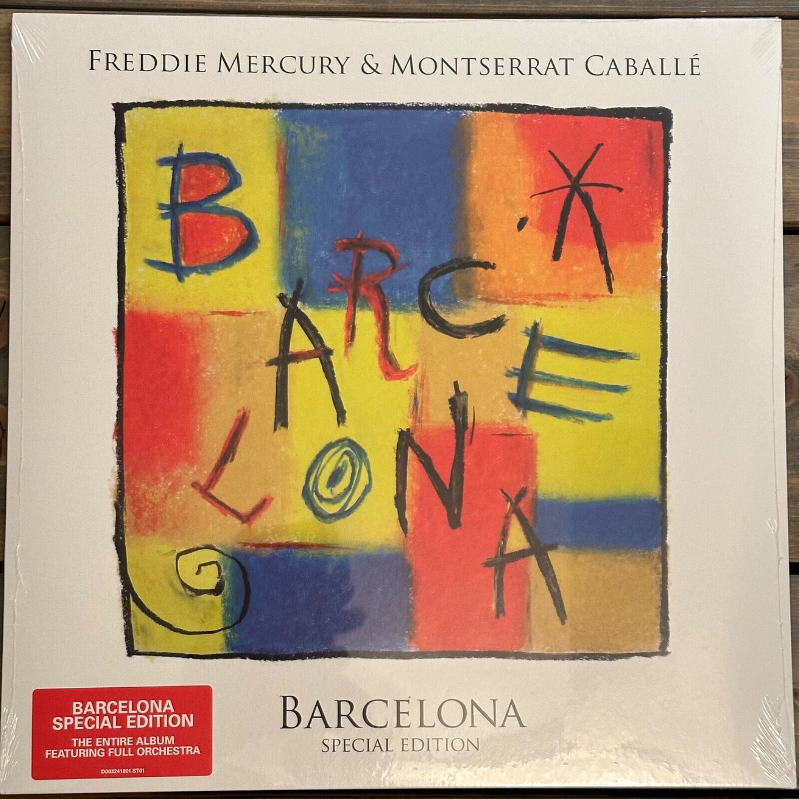 Freddie Mercury & Montserrat Caballé - Barcelona Special Ed. Vinyl LP  2019 NEW