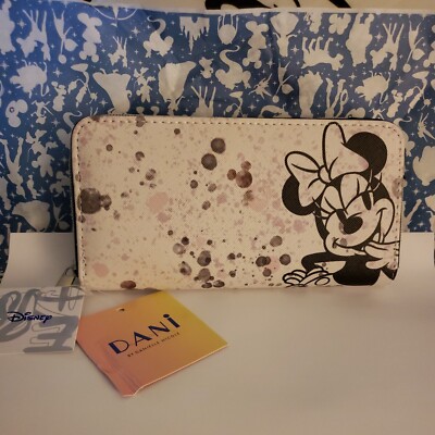 Disney Minnie Mouse: Dani-by Danielle Nicole:  Zipper Wallet with coin pocket