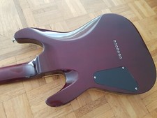 99 Korean Schecter Hellraiser C7 Custom Plus Diamond Series Black Cherry, v Rare