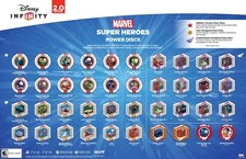 Disney Infinity 2.0 Crossover Coin Power Disc- You Pick!