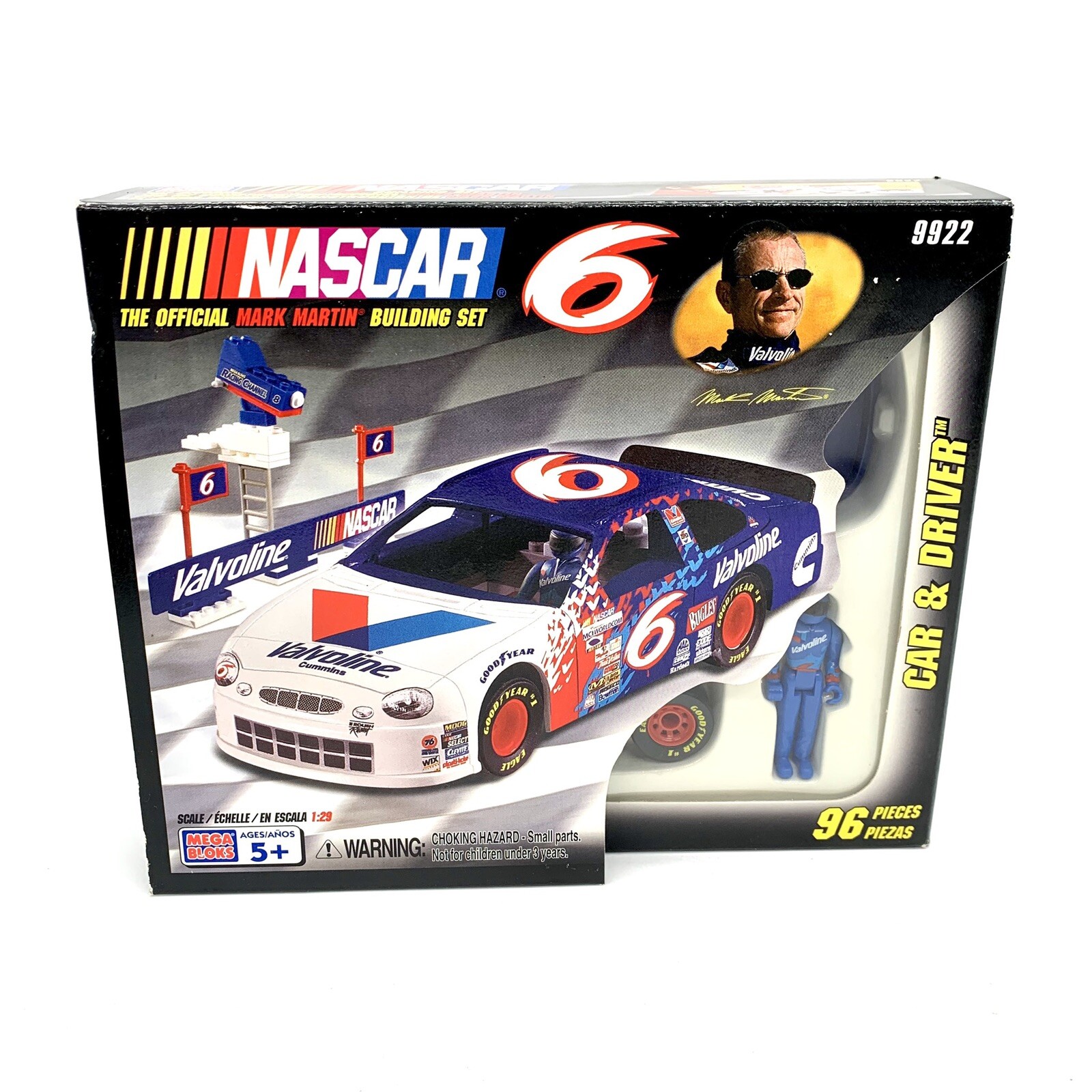 mega bloks nascar