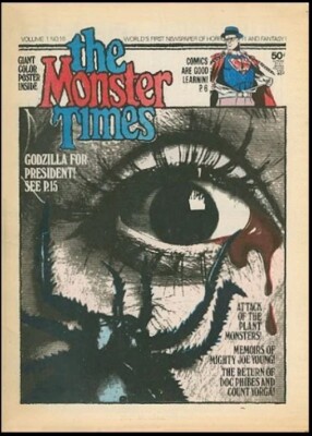 MONSTER TIMES Magazine 47 Unique Issue Collection On USB Flash Drive