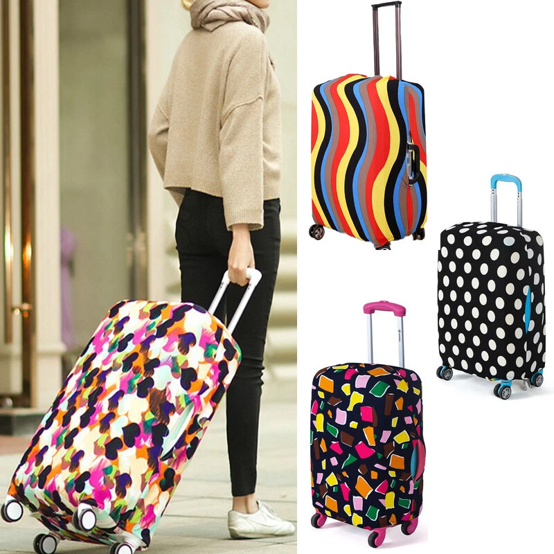 Elastic Luggage Suitcase Bag Cover Protector AntiScratch 18" 20" 22" 24" 28" 32" - Image 4 of 4