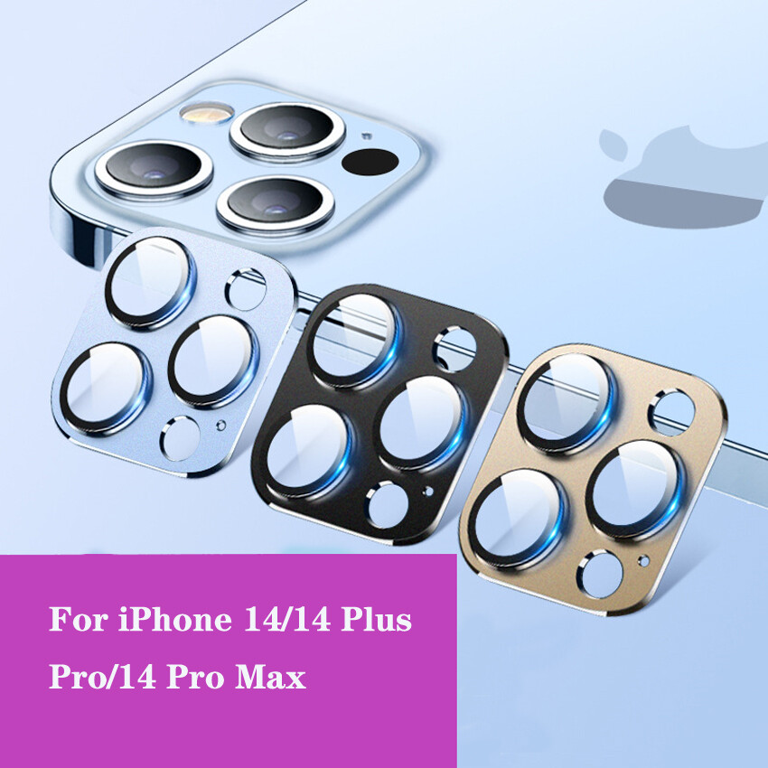 Protector Tempered Glass Camera Lens Cover Case For iPhone 14 Plus/14Pro Max