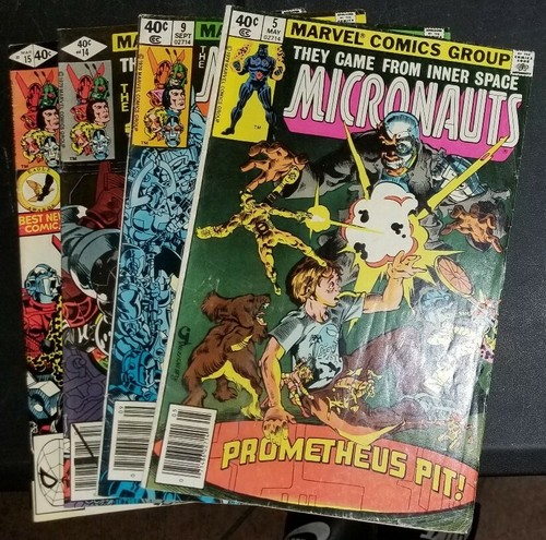 它们来自内空间micronaut 5 9 14 15 漫威漫画套装4 Ebay 它们来自内空间micronaut 5 9 14 15 漫威漫画套装4 Ebay