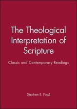 Theological Interpretation of Scripture