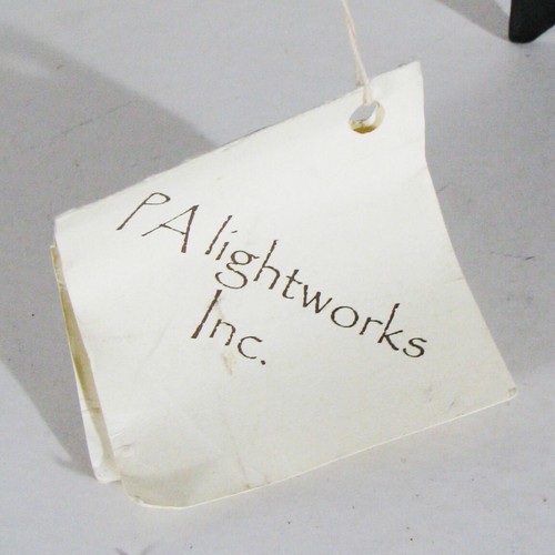 Nueva con etiquetas PA Lightworks Lámpara de Doble Pared Elegante Mate Negro Metal Luz Val. $220 - Imagen 5 de 7